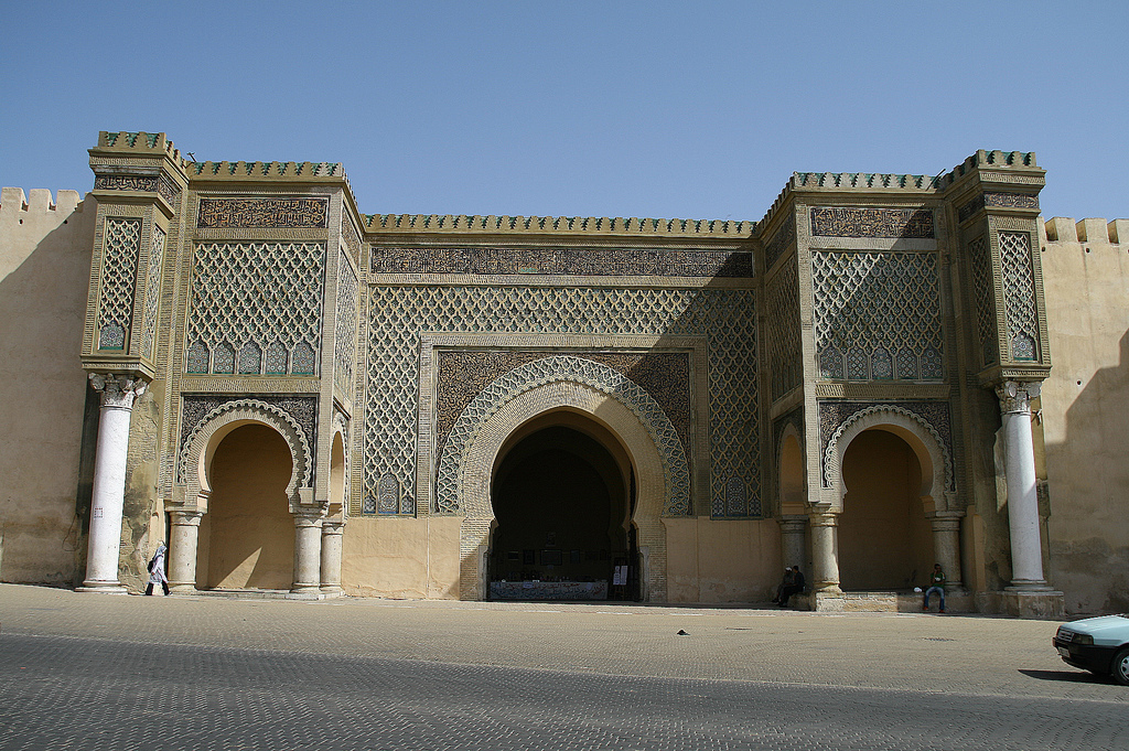 the gat of elmnsor in Meknes